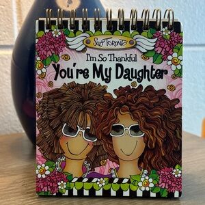 'I'm So Thankful‎ You're My Daughter' Spiral Book